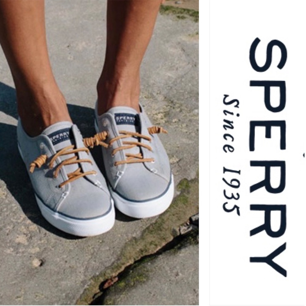 SPERRY Seacoast Core Canvas Sneaker Size 8.5